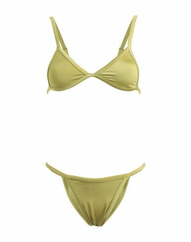 Smmr Woman Bikini Military green Polyamide, Elastane Cover