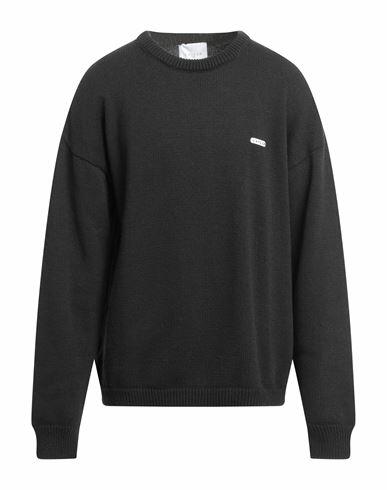 Gaëlle Paris Man Sweater Black Acrylic, Polyester Cover