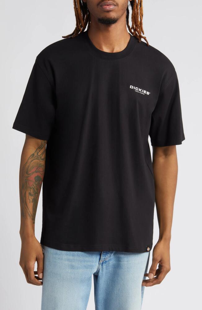 Dickies Wakefield Cotton Graphic T-Shirt in Knit Black Cover