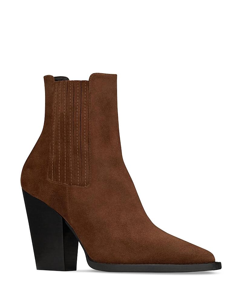 Saint Laurent Theo Chelsea Boots in Suede Cover