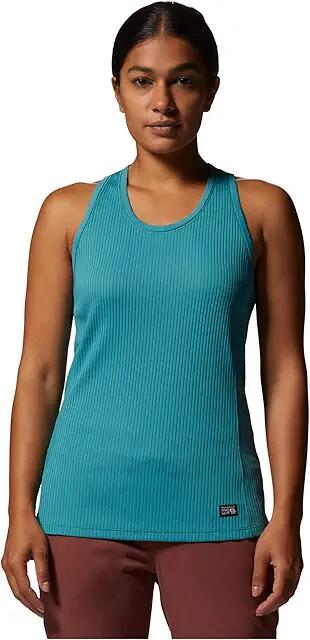 Mountain Hardwear Summer Rib Tank Top (Palisades) Women's Clothing Cover