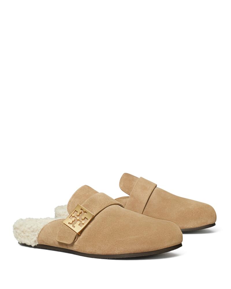 Tory Burch Women's Mellow Shearling Mules Cover