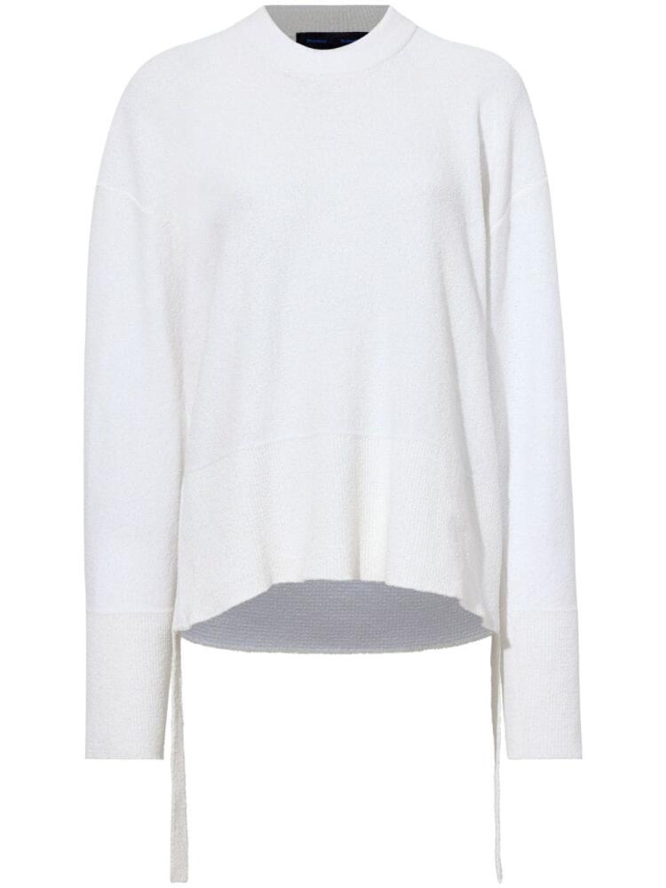 Proenza Schouler Amy boucle sweater - White Cover