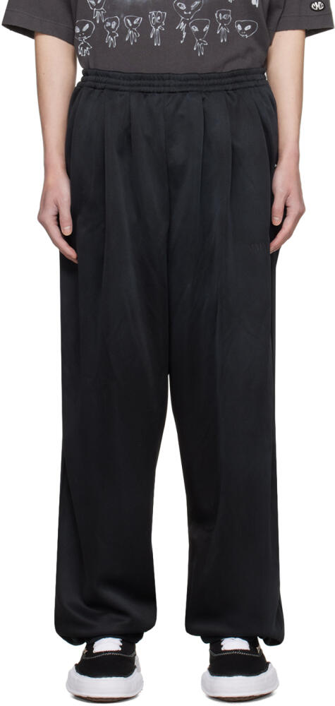 Maison MIHARA YASUHIRO Black Wide Back Sweatpants Cover