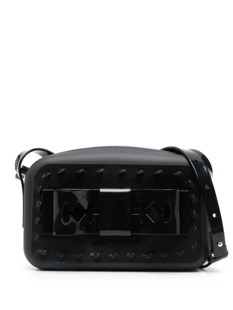 Undercover Razor bow-detail shoulder bag - Black Cover