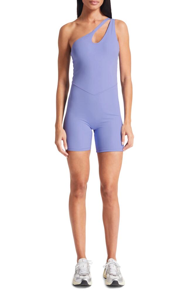 BANDIER Asymmetric Tempo Romper in Jacaranda Cover