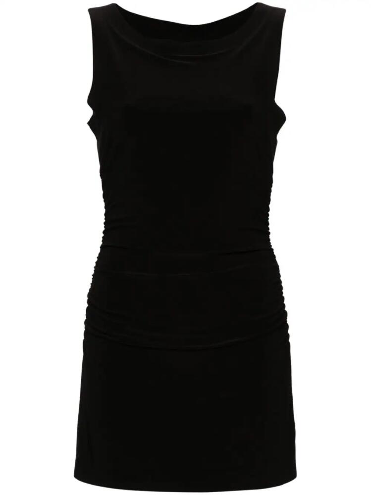 Norma Kamali Pickleball sleeveless minidress - Black Cover