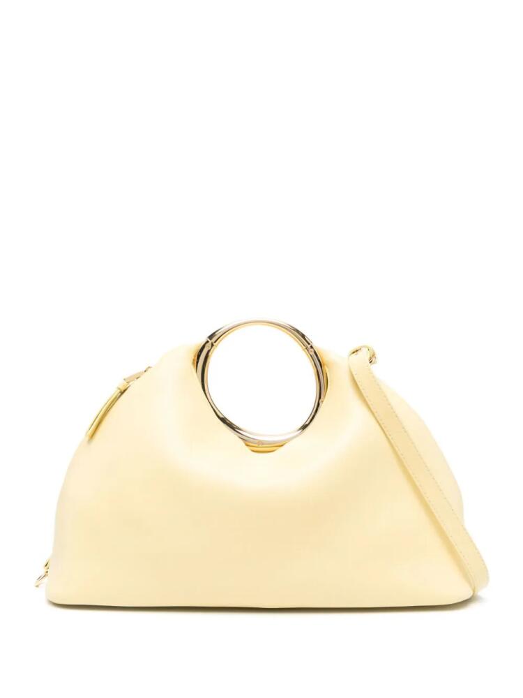 Jacquemus Le Calino leather tote bag - Yellow Cover