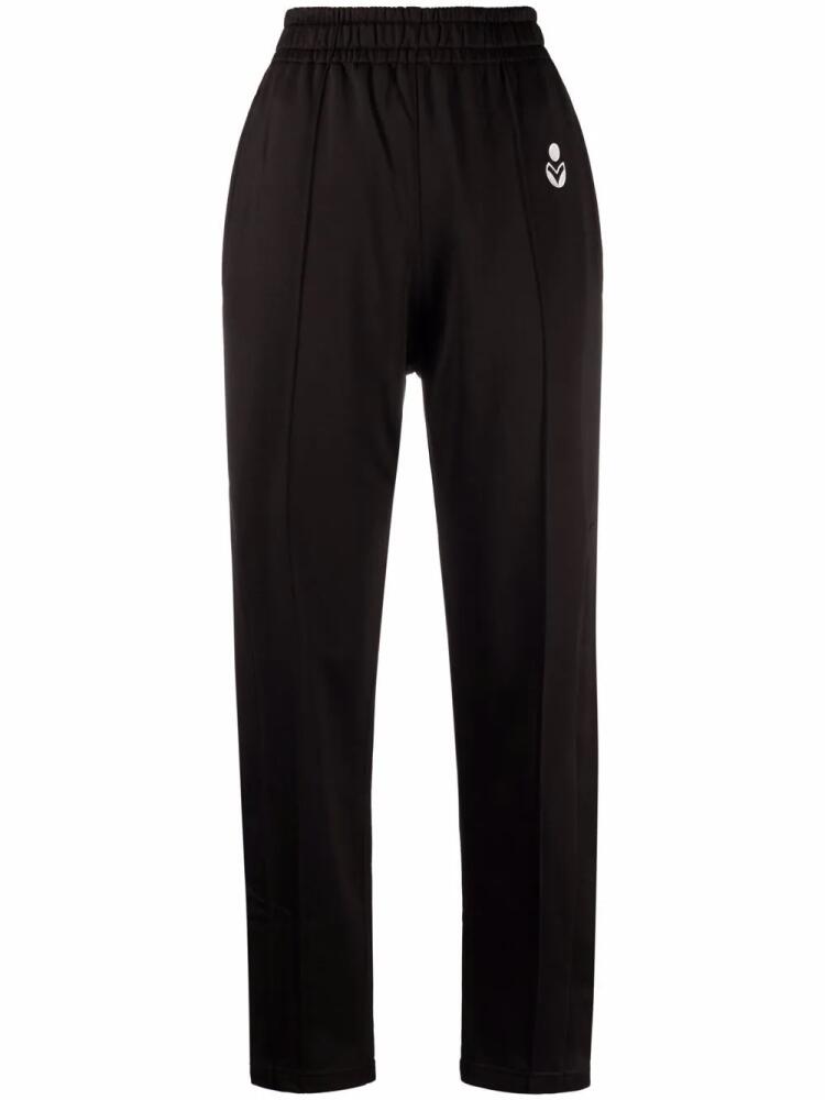 MARANT ÉTOILE Inaya wide-leg track pants - Black Cover