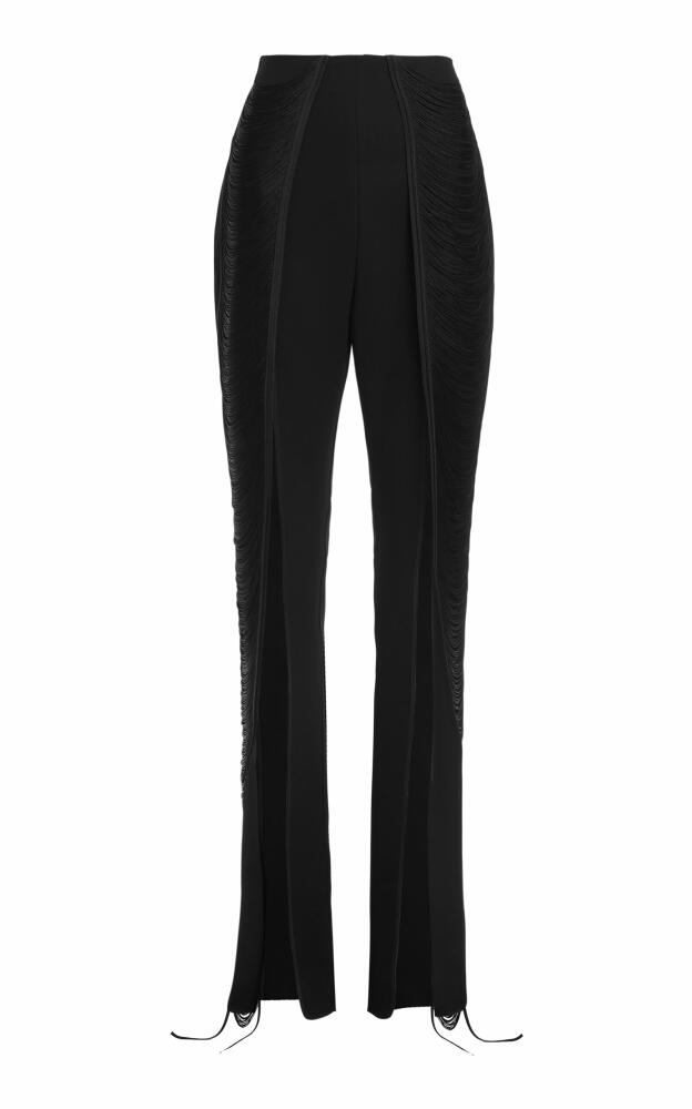 Maticevski - Extent Fringed Split-Front Pants - Black Cover