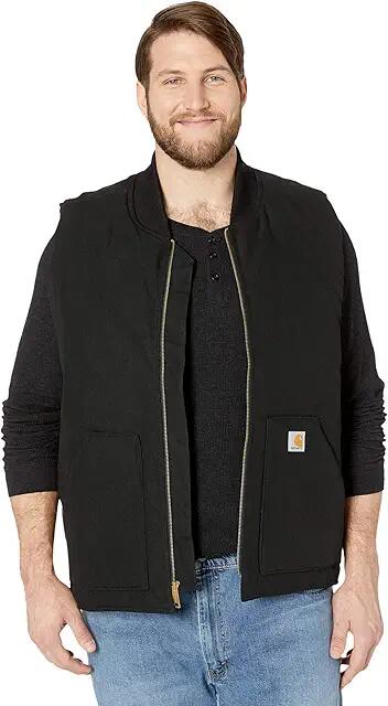 Carhartt Big Tall Duck Arctic Vest (Black) Men's Coat Cover