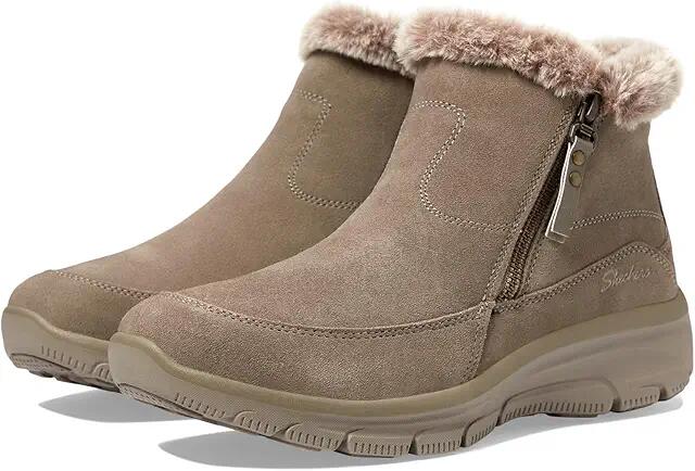 SKECHERS Easy Going - Cool Zip (Taupe) Women's Shoes Cover