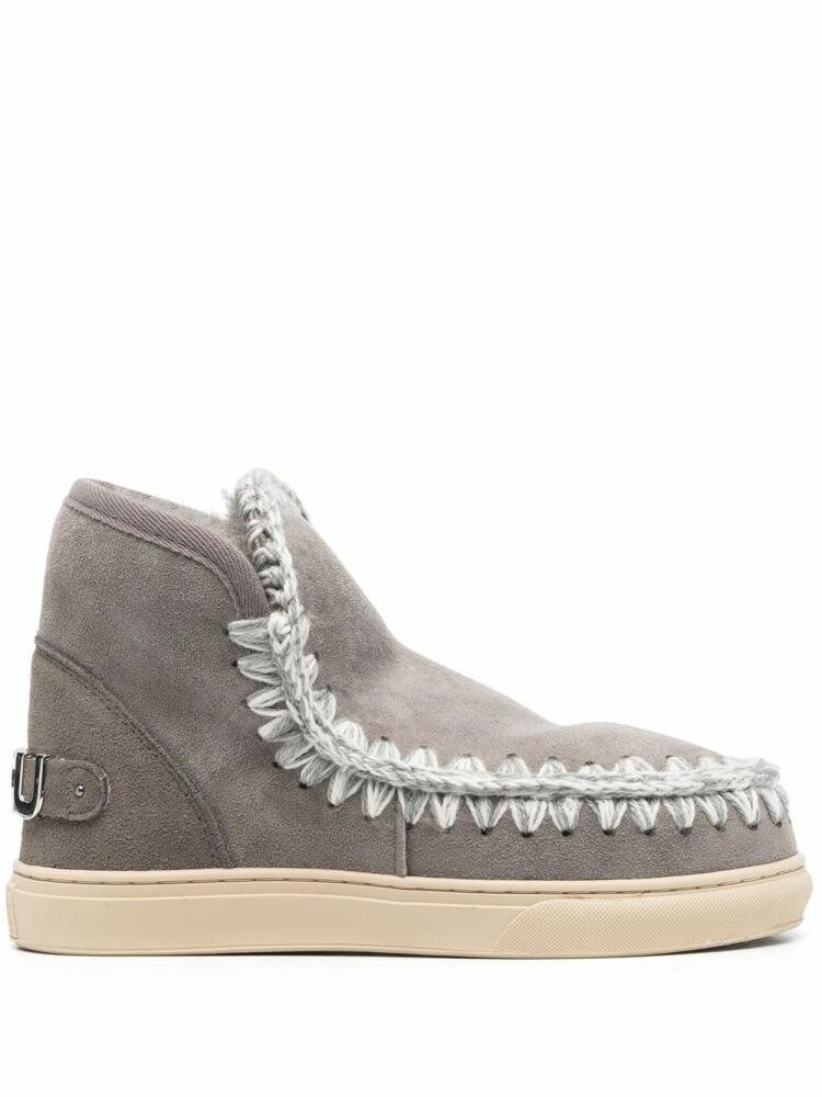 Mou Eskimo suede boots - Grey Cover