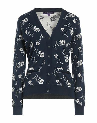 Ralph Lauren Collection Woman Cardigan Midnight blue Silk Cover