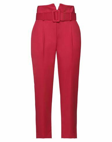 Nora Barth Woman Pants Brick red Polyester, Viscose, Elastane Cover