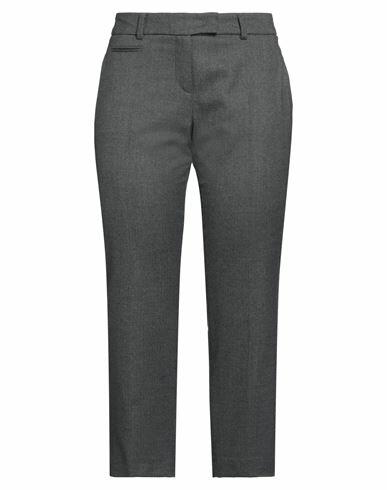 Seductive Woman Pants Grey Wool, Polyester, Viscose, Elastane Cover