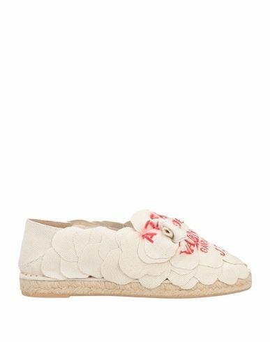 Valentino Garavani Woman Espadrilles Beige Textile fibers Cover