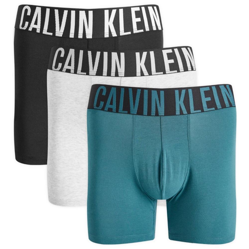 Calvin Klein Men's Boxer Briefs - 3 Pack in Multi Cover