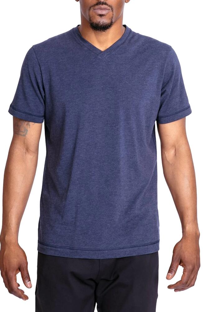 Public Rec Go-To V-Neck T-Shirt in Heather Navy Cover