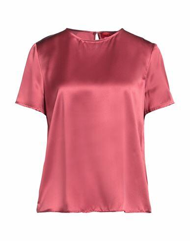 Max & co. Woman Top Garnet Silk Cover