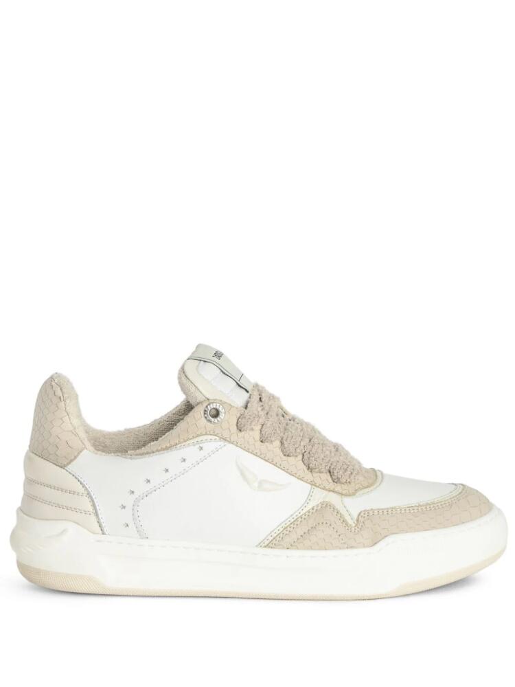 Zadig&Voltaire Wings low-top sneakers - Neutrals Cover