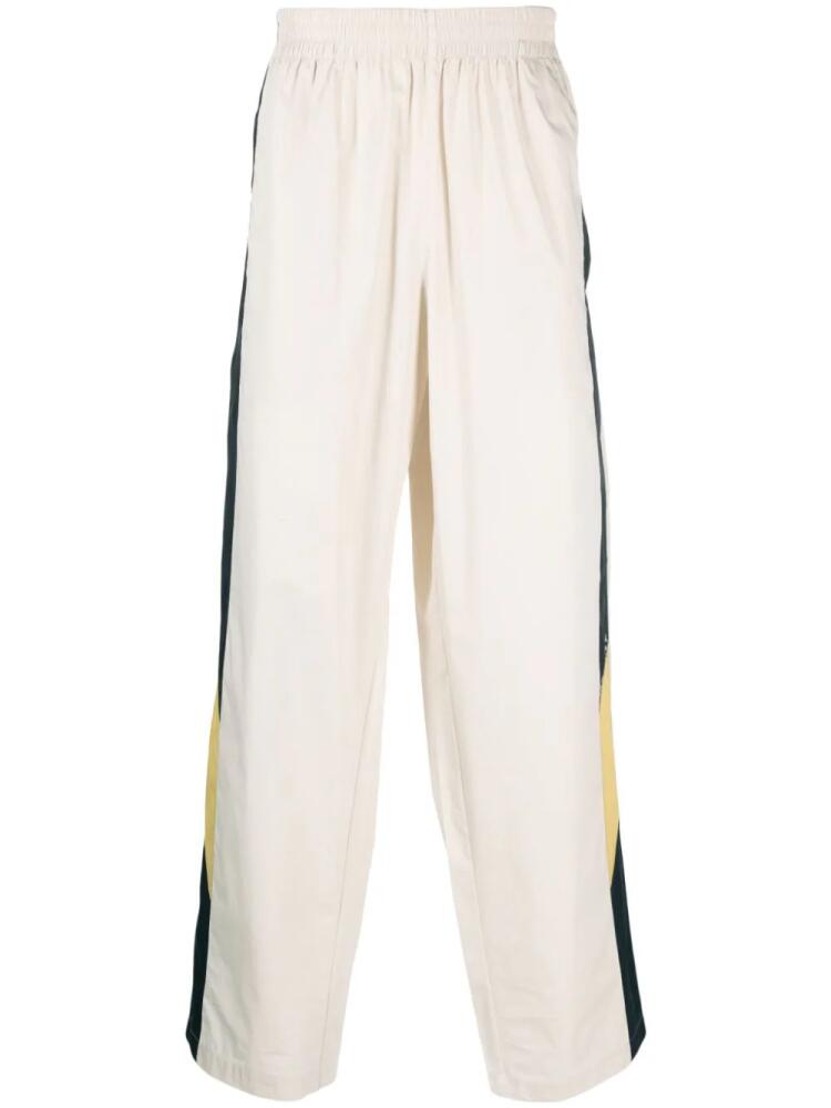 MARANT Bryton straight-leg track pants - Neutrals Cover