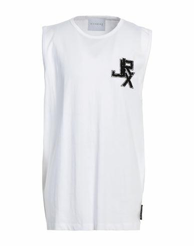 Richmond X Man T-shirt White Cotton Cover