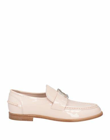 Christian Louboutin Woman Loafers Light pink Leather Cover