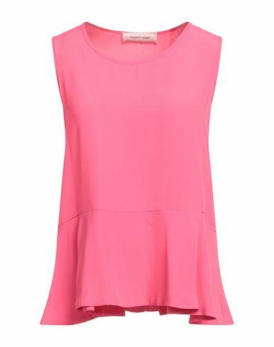 Twenty Easy By Kaos Woman Top Fuchsia Acetate, Silk Cover