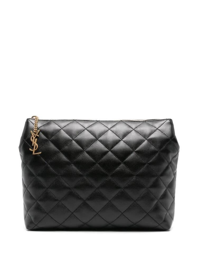 Saint Laurent Cassandre makeup bag - Black Cover