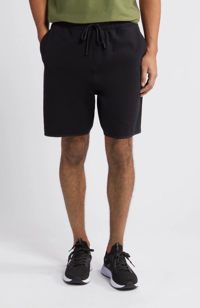 Zella Powertek Drawstring Shorts in Black Cover