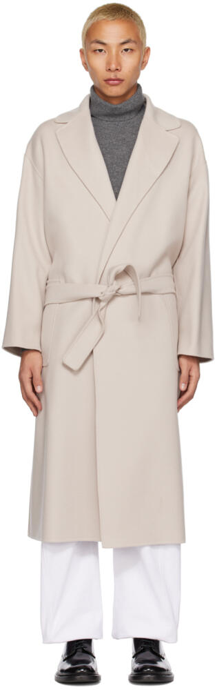 Max Mara Beige Nina Coat Cover