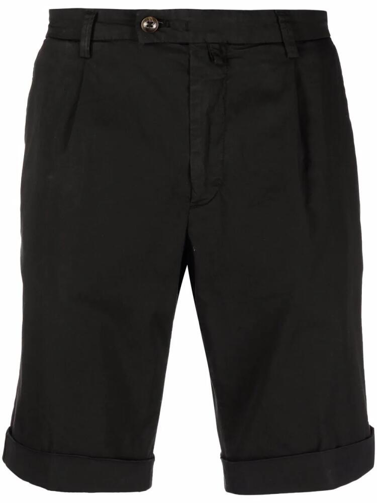 Briglia 1949 off-centre button shorts - Black Cover