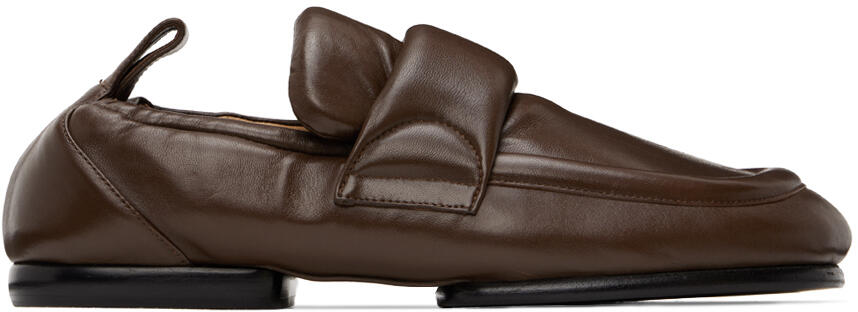 Dries Van Noten Brown Padded Loafers Cover