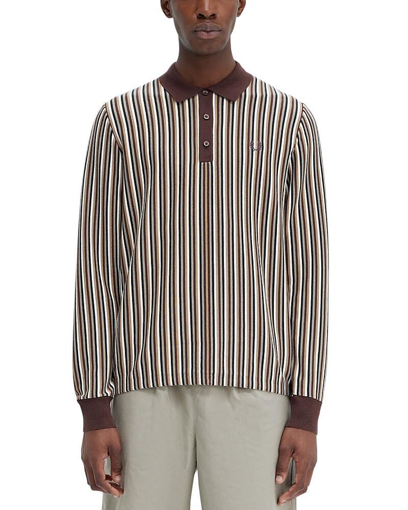 Fred Perry Fine Stripe Long Sleeve Polo Cover