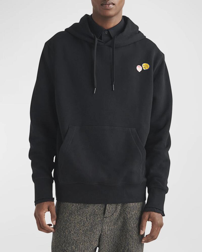 Rag & Bone Men's RBNY Apple Graphic Hoodie Cover