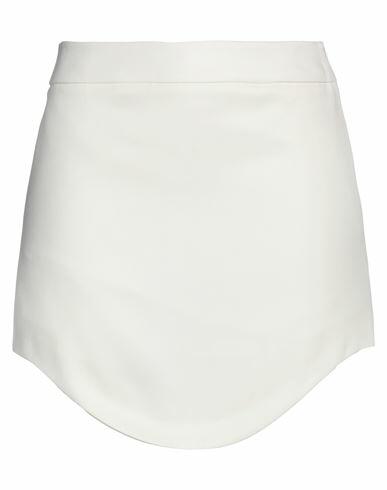 Casablanca Woman Mini skirt Ivory Virgin Wool Cover