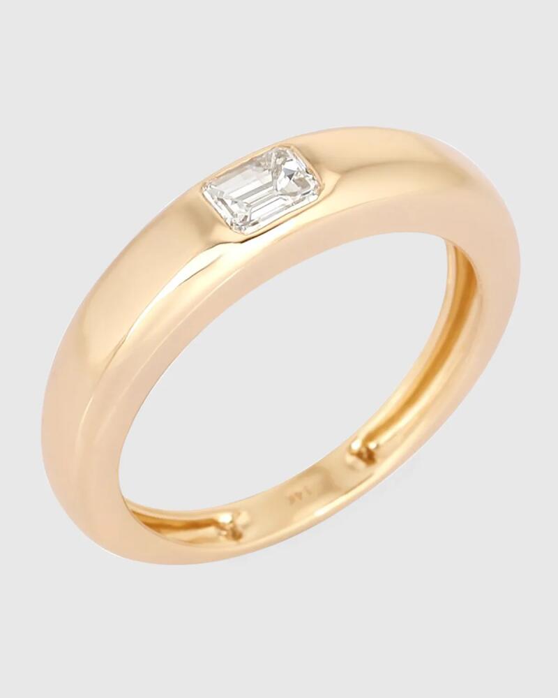 Kastel Jewelry Baguette Diamond Ring in 14k Yellow Gold, Size 7 Cover