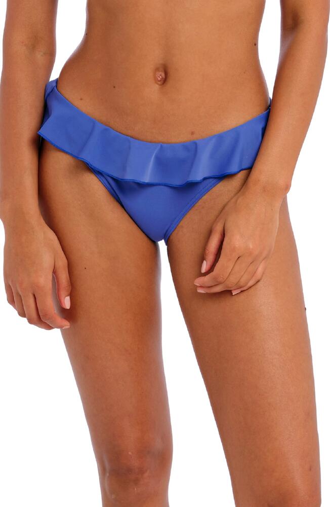 Freya Jewel Cove Italini Frill Bikini Bottoms in Plain Azure Cover