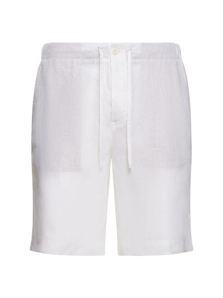 LORO PIANA Arizona Linen Bermuda Shorts Cover