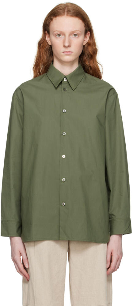 A.P.C. Green Rosie Shirt Cover