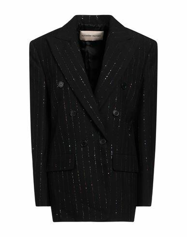 Alexandre Vauthier Woman Blazer Black Wool, Polyamide, Elastane Cover