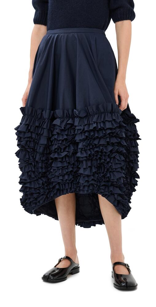 Molly Goddard Isla Skirt Navy Cover