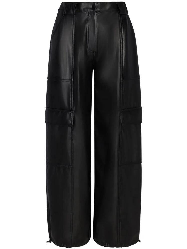 Simkhai Luxe faux-leather trousers - Black Cover