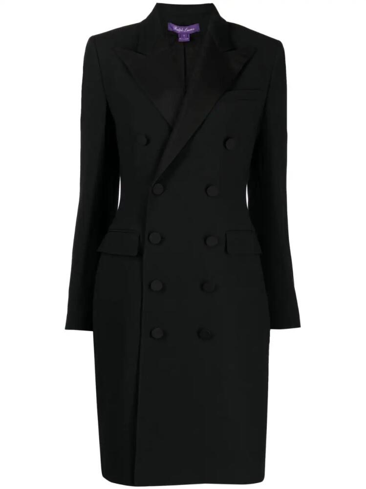 Ralph Lauren Collection double-breasted long blazer - Black Cover