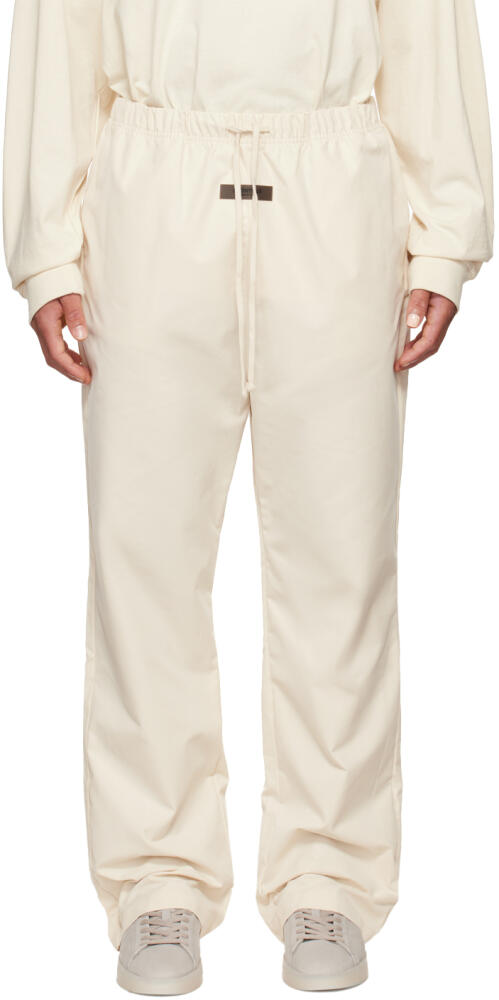 Fear of God ESSENTIALS Off-White Relaxed Lounge Pants Cover