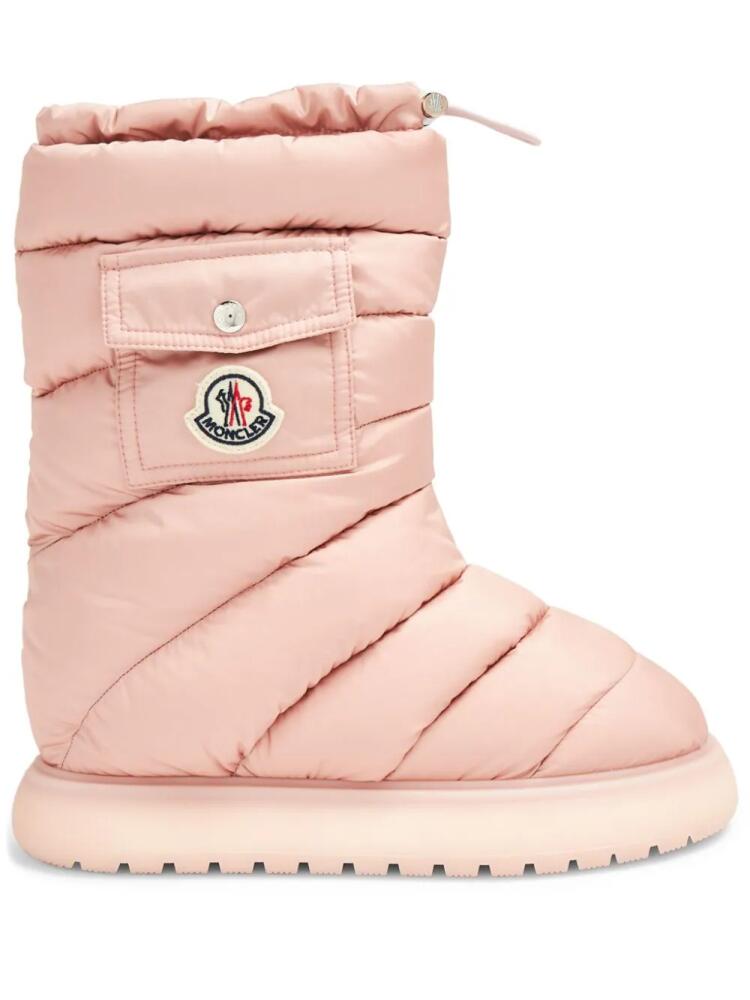 Moncler Gaia Pocket padded snow boots - Pink Cover