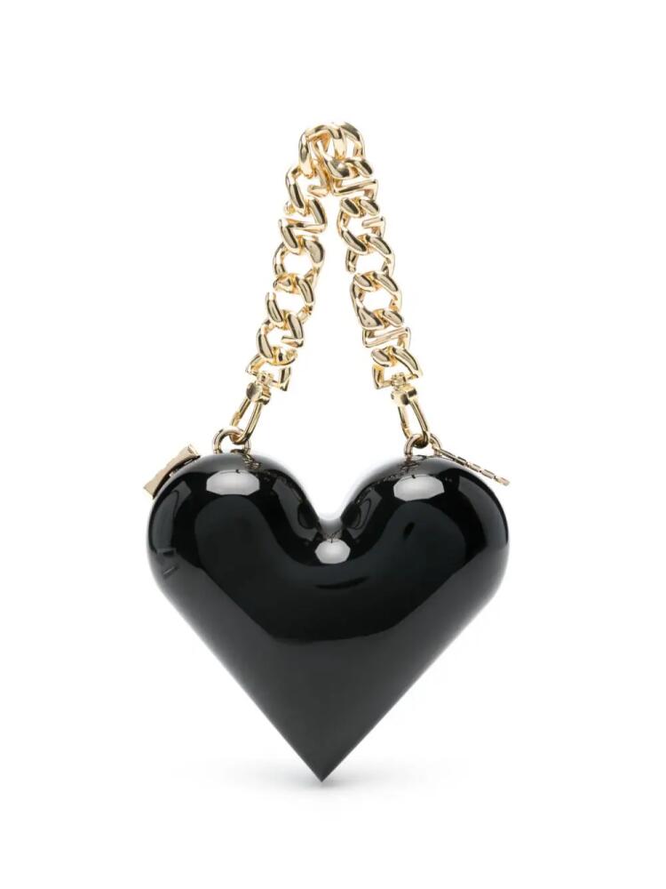 GCDS Heart mini bag - Black Cover