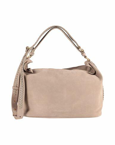 Les Visionnaires Elisa Cozy Leather Woman Shoulder bag Light brown Bovine leather Cover