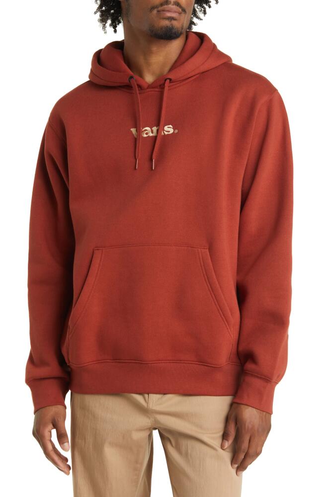 Vans Lowered Loose Pullover Hoodie in Burnt Henna Cover